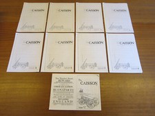 9 x THE CAISSON JOURNAL OF BRITISH ASSOCIATION EMPIRE PLAYERS NAPOLEONIC RULES