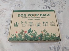 McNory Dog Poop Bags - Extra Strong Leak Proof - 20 Bags x 26 Rolls + 1 Holder