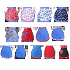 Ruffled Waist Apron Flower