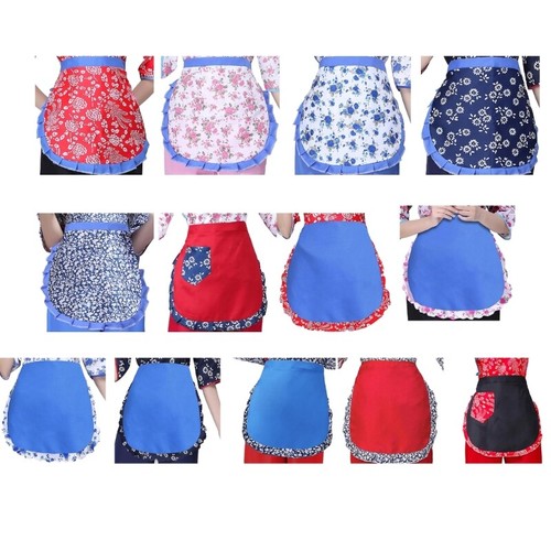 Ruffled waist apron flower - waist,