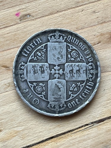 Victoria gothic florin - florin, 1887