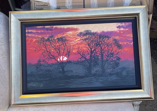 Winter sunrise giclée - “winter, sunrise"
