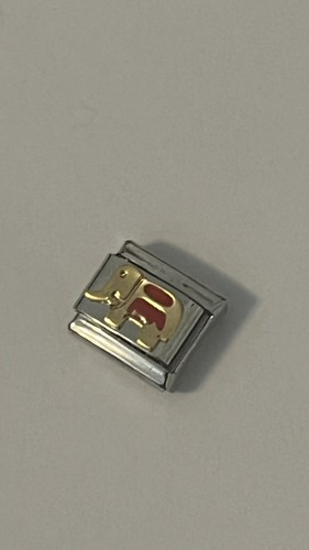 Italian silver charm gold - charm,