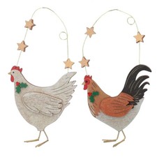 Hen Bauble Chicken Rooster