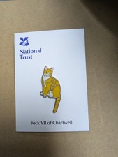 National Trust Chartwell Jock the Cat Charity Pin Badge (2025-2027)