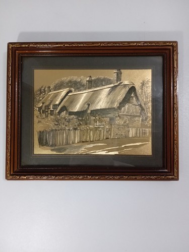 Vintage foil art - art, old