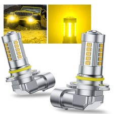Car h10 led bulbs golden - bulbs,