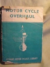 VINTAGE MOTORCYCLE OVERHAUL BOOK by W. C. HAYCRAFT - REPRINTED EDITION 1942