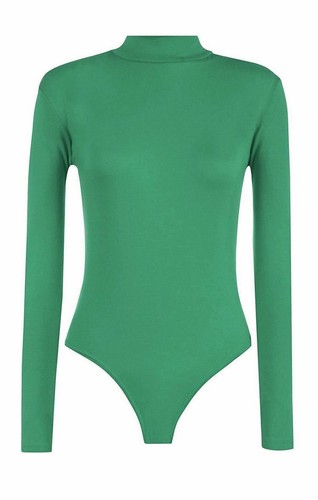 Ladies womens bodysuit plain - ladies,