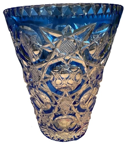 Vintage blue cut clear - blue, to