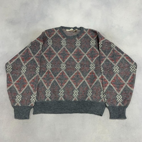 Vintage abstract knitted - vintage,