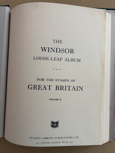 Windsor album stamps - windsor, of