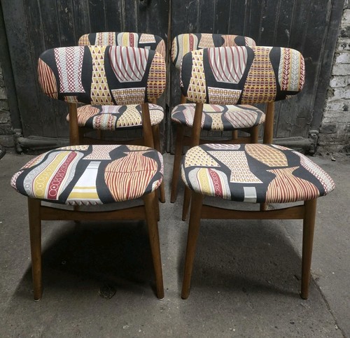 Four retro vintage mid - retro, century
