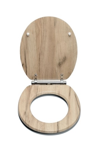 Croydex grey oak flexi - oak, fix