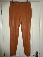 Primark Leather Trousers Size