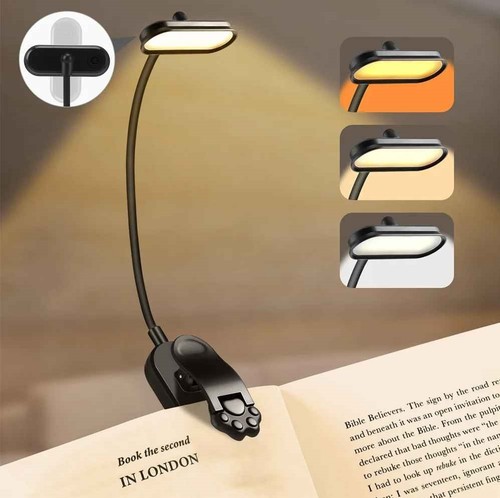 Led clip mini book lamp - clip,