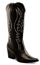  ADULT WOMENS BLACK COWBOY