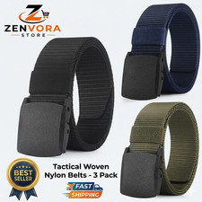 Mens Tactical Nylon Belt -