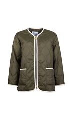 Barbour Alexa Chung Henrietta Quilted Jacket Womens 16 Green Short Alexa Chung