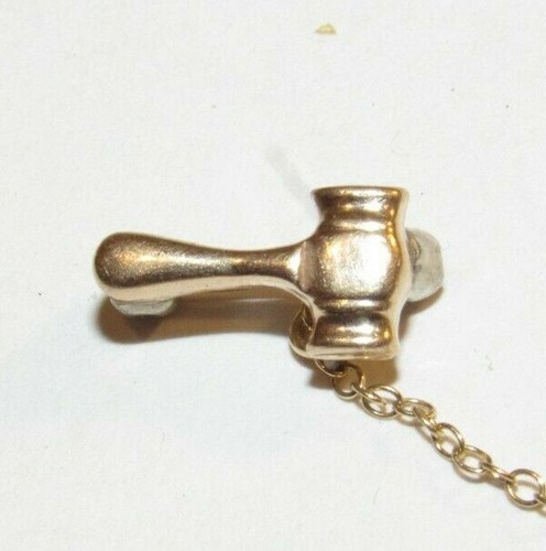 Vintage judges gavel 10kt - 10kt, gold