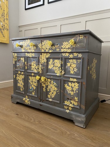 Vintage upcycled sideboard - vintage,
