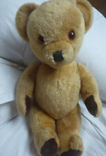 Vintage Nylena Plush Jointed Teddy Bear With Growler Age & Love Related Wear