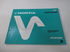 CBR400R Parts List 2nd Edition