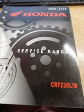 HONDA  CRF230L/M SERVICE MANUAL 2008-2009  FEB 2009