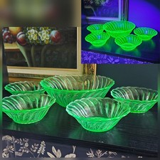 Set Of 5 Vintage Art Deco