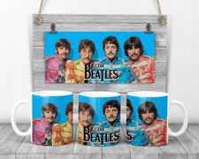 The Beatles Mug, 11oz Ceramic Cup, Music Fan Gift,