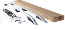 VW T5 T6 TRANSPORTER LWB Aluminium Roof Bars - Roof Rails Set SILVER 2004 -2019