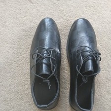 Mens New Black Formal Dress Shoes