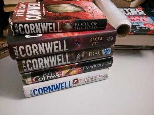 Patricia cornwell books - 5, x