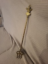 Vintage Brass Toasting Fork
