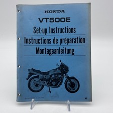 Honda VT500E Genuine Factory