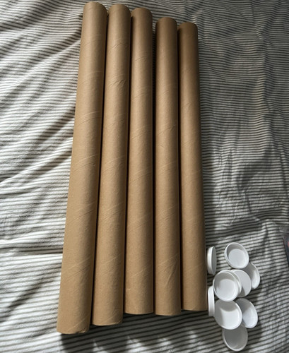 Round cardboard mailing - round,