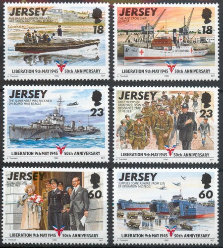 Jersey 1995 50th anniv - anniv, of