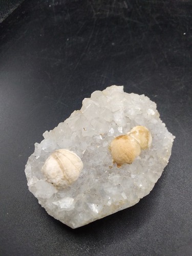 Unusual gemstone geode with - gemstone,