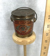 Antique 1893 tin pail - 1893,