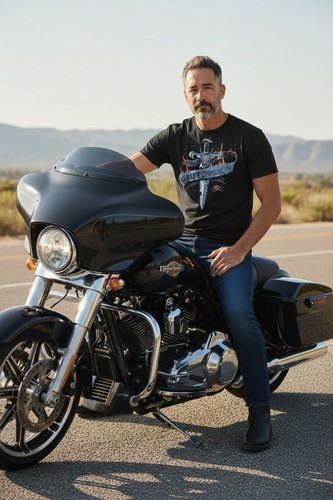 Vintage harley davidson demon - vintage,