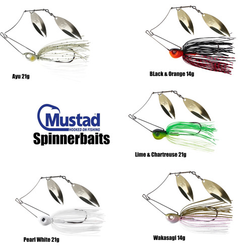 Spinnerbait double blade lure - double,