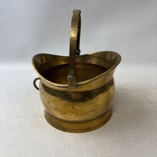 Small Brass Coal Bucket 6.5 X