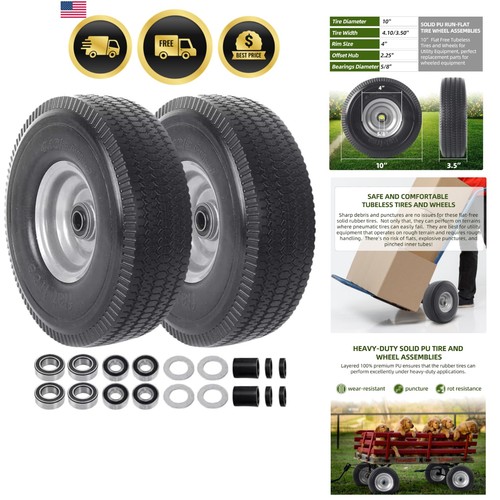 Pack inch solid wheel - 10-inch,