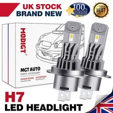 2X H7 LED Headlight Replace Xenon Hi/Low Beam Bulbs White For PEUGEOT 208 2012+
