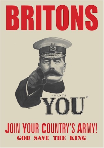 World war lord kitchener - lord,