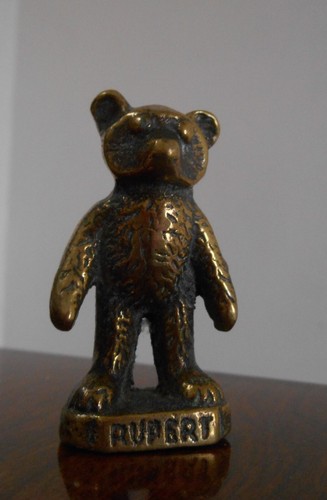 Rupert bear figure - bear, solid