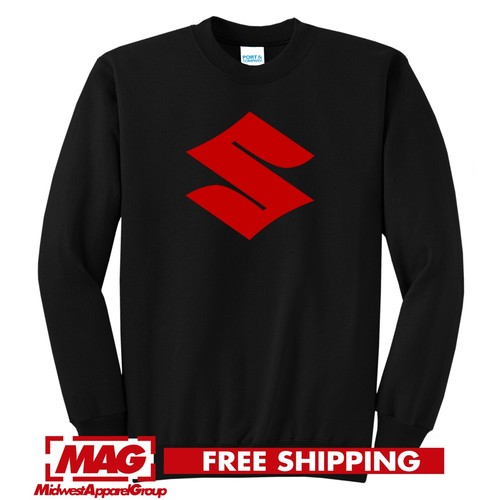 Suzuki black crewneck sport - crewneck,