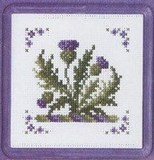 Victorian Thistles Coaster