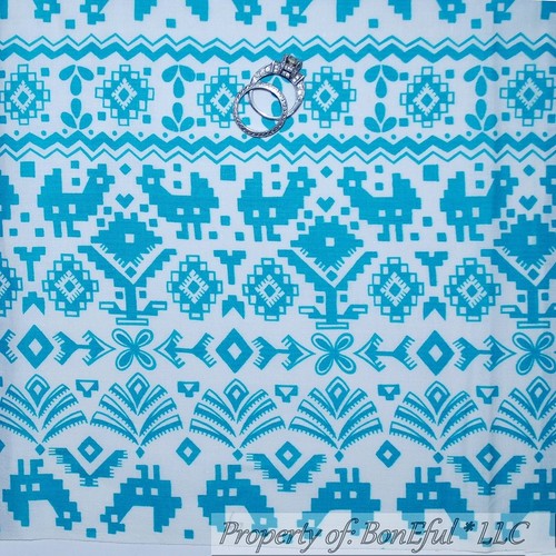 Boneful fabric cotton aqua - boneful,