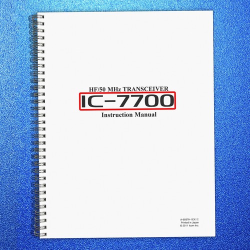 Icom 7700 50 mhz - ic-7700, hf